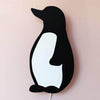 Products Wooden children’s room wall lamp | Penguin - toddie.com