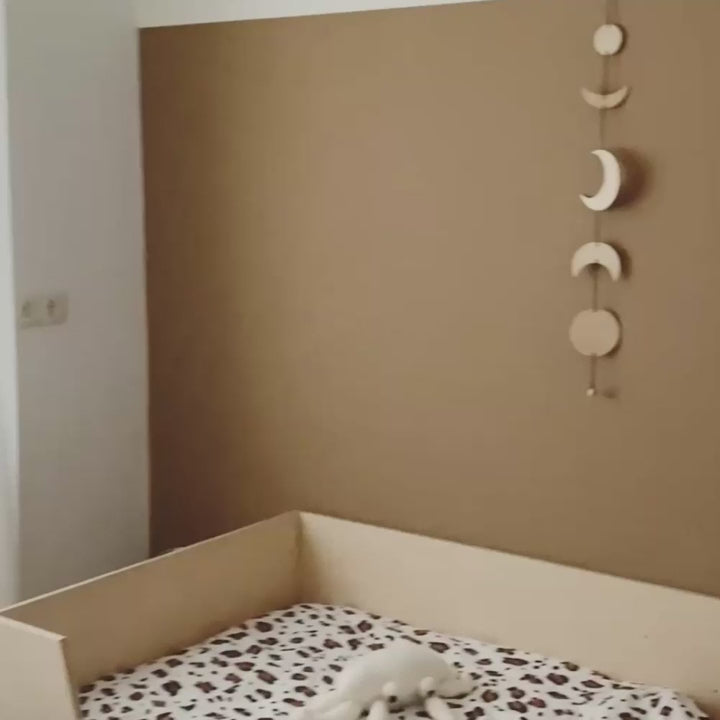 Aplique de madera para habitación infantil | ballena, madera contrachapada