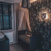 Załaduj obraz do przeglądarki galerii, Wooden children’s room wall lamp | Panther - toddie.com