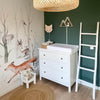 Wooden children’s room wall lamp | Fox - toddie.com